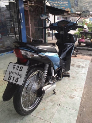 Honda Wave110i สตาร์ทมือ หัวฉีดประหยัดน้ำมัน เครื่องดีสีสวยครับ