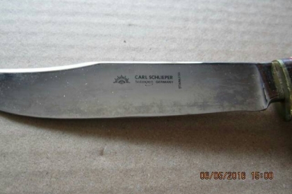 ขายมีดตราตางานเก่าMade in Germany. ด้ามเขาสัตว์ใหม่เก่าเก็บ