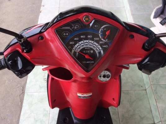 Yamaha Mio115i รถปี55 สีขาว-ดำ-แดง หัวฉีดประหยัดน้ำมัน พร้อมใช้งานครับ