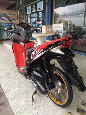 Click125i ลายสตีท คอมบายเบรครถปี55 รถสวยเครื่องดีเครื่องเดิมๆ แต่งสวยภายนอกอย่างเดียว