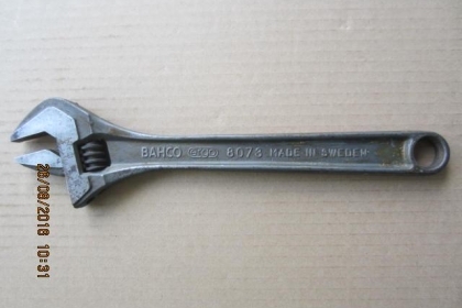 ขายประแจเลื่อน BAHCO ergo8073 12" MADE IN SWEDEN.เก่าเก็บ