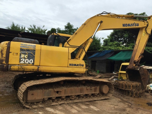 ขายรถแบคโฮ KOMATSU PC200-7 ไมล์ 13783 ชม.ปี 2006 ราคา 1400000 ขายรถแบคโฮ KOMATSU PC200-7 ไมล์ 13783 ชม.ปี 2006 ราคา 1400000