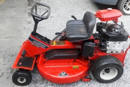 ขาย รถตัดหญ้านั่งขับ SNAPPER SR1433 ใบตัดกลาง สภาพสวย เครื่องยนต์ 14 แรง เก่าญี่ปุ่น ราคา 38,500