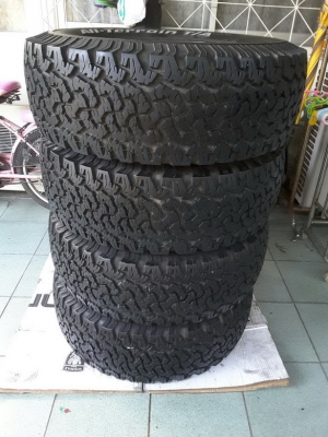 BF All USA. 265/70/16 ปี13 สภาพดีมาก สวยๆ 1ชุด
