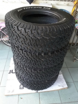 BF All USA. 265/70/16 ปี13 สภาพดีมาก สวยๆ 1ชุด