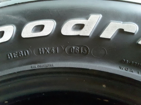 BF All USA. 265/70/16 ปี13 สภาพดีมาก สวยๆ 1ชุด