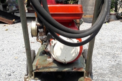 ปั๊มลม MEIJI เครื่อง  MITSUBISHI G3L-6  ถังคู่ เก่าญี่ปุ่น ราคา12,000