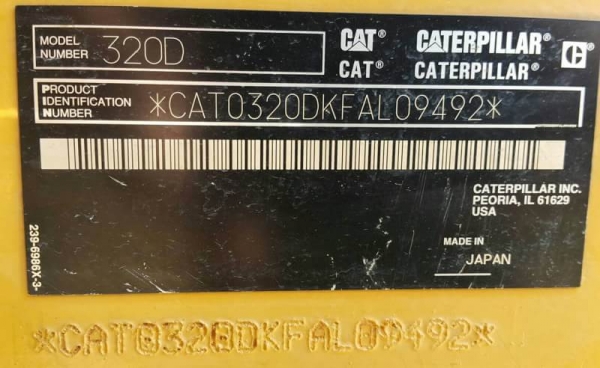 ขาย 1,950,000 CAT 320D  ทำงานน้อย 7,102 ชม. เครื่องดี โช่หนา ไฟฟ้าครบ เอกสารอินวอยท์ รถสวยพร้อมใช้มาก รถอยู่ จ.อุดรธานี  090-772-3710 090-772-3708