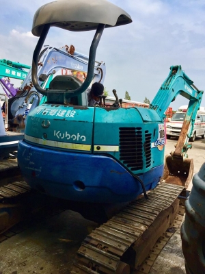 KOBOTA U-35 ขนาดPC-35 <คอลโทนสั้นปั๊มนิ้ว> รถเก่านอกแท้มีเอกสารใบอินวอย☎️ติดต่อ 085-5632278 (ราคาต่อรองได้)