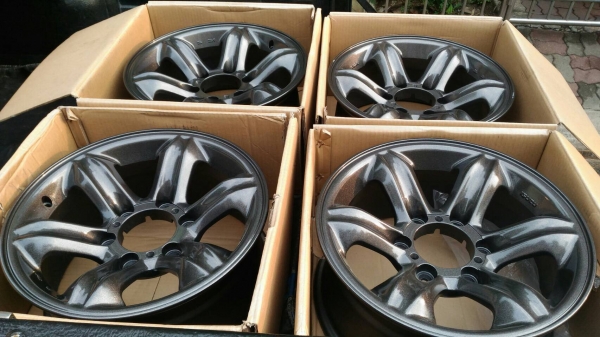 ยาง BF ALL 265 x 75 x 16 พร้อมล้อเล็บเหยี่ยวแท้ ISUSU 4 WD ยาง BF ALL 265 x 75 x 16 พร้อมล้อเล็บเหยี่ยวแท้ ISUSU 4 WD