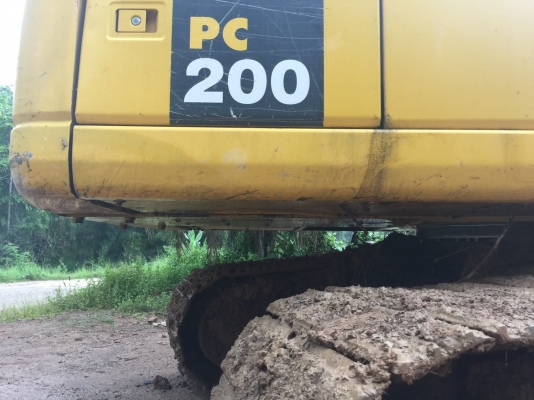 รถขุด PC200-7 ปี 2011 ทำงาน 13000 ชั่วโมง เล่มทะเบียน