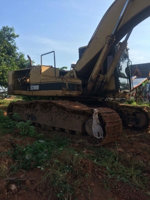 ขายรถขุดแบ็คโค CAT E200B ช่วงล่างเต็ม เครื่องแน่น ปั๊มฟิตใหม่ ทำงานทุกวัน