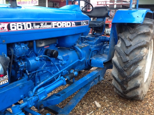 แทรกเตอร์ฟอรด 6600 สภาพดีพร้อมใช้งานมีผานดันและผานหลัง ราคา 300000 บ