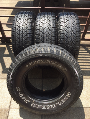 ยาง All Yokohama 265 70 16 ปลายปี12 ดอกเต็ม ไม่มีปะ ราคาไม่แพง