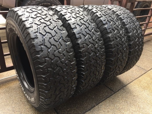 ยาง All BF Goodrich 265 75 16 ปี11 ดอกเยอะ พร้อมใช้งาน ราคาไม่แพง