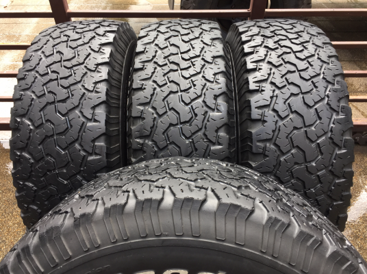 ยาง All BF Goodrich 265 75 16 ปี11 ดอกเยอะ พร้อมใช้งาน ราคาไม่แพง