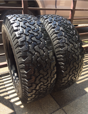 ยางคู่ All BF Goodrich 265 75 16 ปี14 ดอกเต็ม สวยคม ไม่มีปะ ราคาไม่แพง ยางคู่ All BF Goodrich 265 75 16 ปี14 ดอกเต็ม สวยคม ไม่มีปะ ราคาไม่แพง