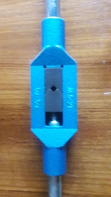 ขายด้ามต๊าปเกลียวM521 1/4-3/4 RITTO MADE IN GERMANY. เก่าเก็บ