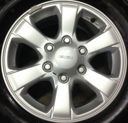 แม็กพร้อมยางป้ายแดง อีซูซุ นิวดีแม็ก 1.9 บลูเพาเวอร์ บริดสโตน 245-70-16 ปี 16 แม็กพร้อมยางป้ายแดง อีซูซุ นิวดีแม็ก 1.9 บลูเพาเวอร์ บริดสโตน 245-70-16 ปี 16