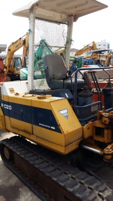 Komatsu pc20-6เก่านอกสภาพสวย