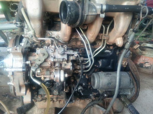 เครื่องมังกร ฝาทอง 4JA1