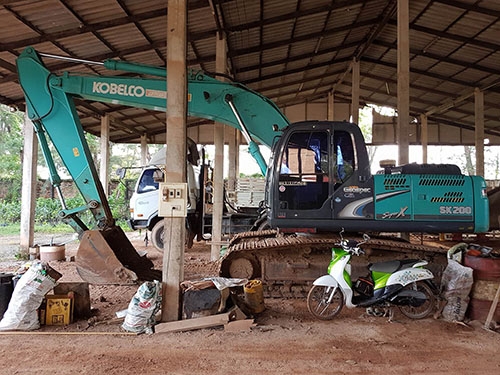 ขายแบคโฮ Kobelco SK200-8 SuperX YN12 ไมล์ 6771 ชม. สภาพสวย