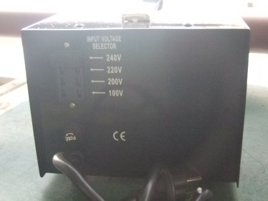 หม้อแปลงไฟจาก 200v/220V/240V ==> 100v ขนาด 2,000w ของ SUNDAR รุ่น ELECT-MAX T-2000