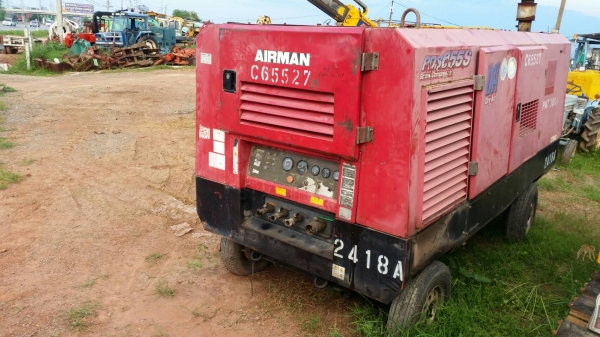 ขาย ปั๊มลม เครื่องปั๊มลม AIR COMPRESSOR ขนาดใหญ่ เครื่องลม เจาะบาดาล งานอุตสาหกรรม AIRMAN 655S (CFM) ขาย ปั๊มลม เครื่องปั๊มลม AIR COMPRESSOR ขนาดใหญ่ เครื่องลม เจาะบาดาล งานอุตสาหกรรม AIRMAN 655S (CFM)