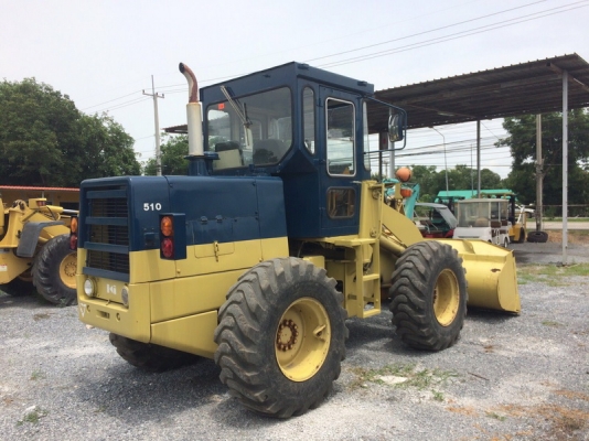 รถตักยอดนิยม KOMATSU 510 กรองเดี่ยว สวยเดิม เก่าญี่ปุ่นแท้