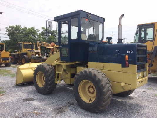 รถตักยอดนิยม KOMATSU 510 กรองเดี่ยว สวยเดิม เก่าญี่ปุ่นแท้