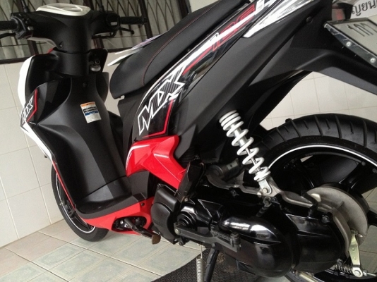 Mio125i ลายใหม่ล่าสุด ล้อแม็กแท้ วิ่ง6000 ปลายปี58 (แถม4รายการ หรือ ส่วนลด)