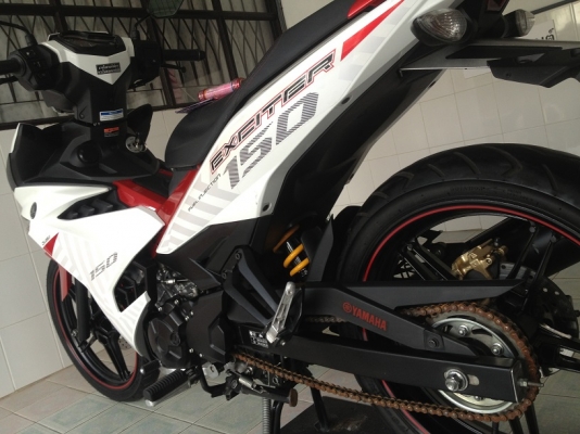 Exciter สภาพเดิมศูนย์ทั้งคัน วิ่ง5000 ปี59 (แถม4รายการ หรือ ส่วนลด)