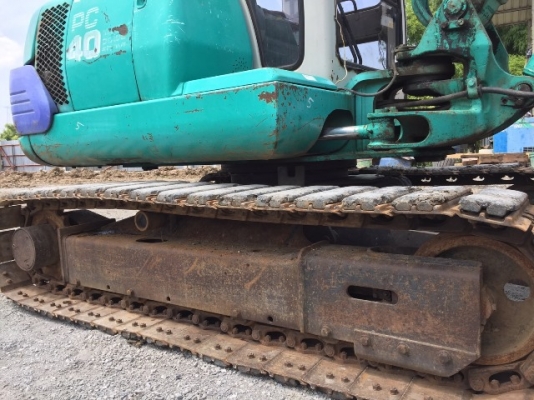 แบคโฮเล็ก KOMATSU PC40-7 เก่าญี่ปุ่นแท้ หัวเก๋ง พร้อมใช้