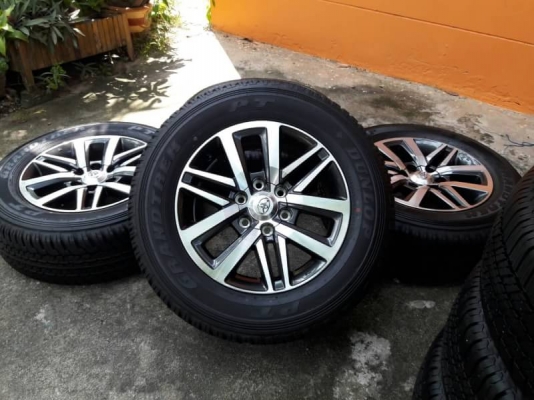 ล้อall new for tuner ขอบ18 พร้อมยางป้ายแดงปี16 ชุดล่ะ32,000