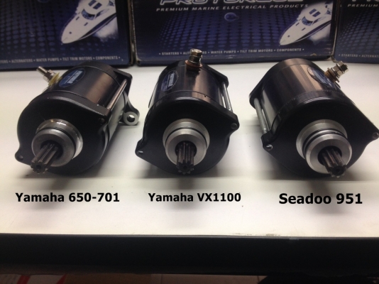ขาย สตาร์ทเตอร์เจ็ทสกี Yamaha650-701,vx1100,Seadoo951
