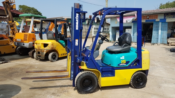 ขายด่วนรถยกKOMATSU FG15-17ยก1.5ตันเสาสูง3เมตรยางตัน4เส้นชั่วโม่งทำงานน้อยแค่1,263รถนอกเพิ่งเข้ามายังไม่เคยใช้งานในเมืองไทยเลย