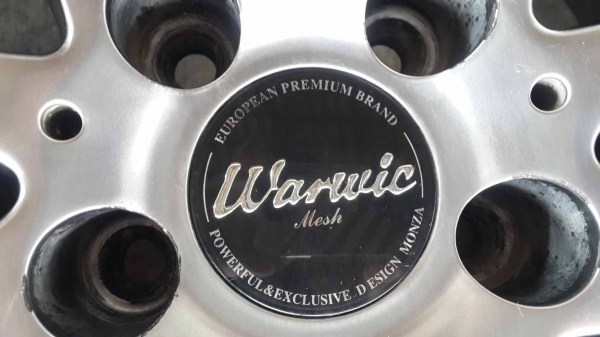 ล้อญี่ปุ่น European warwic mesh 5 รู 114 ขอบ 17 สภาพดีราคาเบาๆครับ