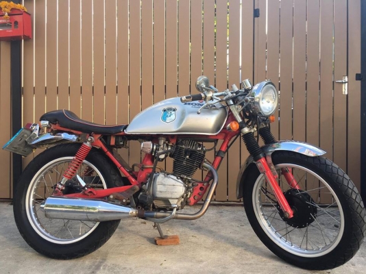 ขาย Honda wing 125 ทะเบียนเต็มพร้อมโอน แต่งสไตล์ ClubMan 250 ครับ อยู่กรุงเทพ ราคา 24500 บาทครับ