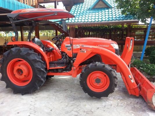 คูโบต้า L4708SP 4 WD ใบมีดตราช้าง ทำงาน 466 ชั่วโมง สีเดิมๆโรงงาน
