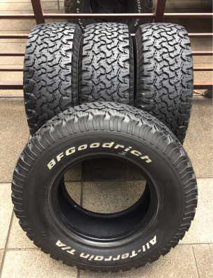 ยาง All BF Goodrich 265 75 16 ดอกเต็ม ติดหนวดทุกเส้น ไม่มีปะ ใช้งานน้อย ราคาไม่แพง