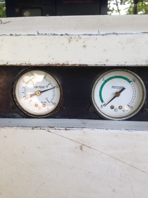 ปั๊มลมAIRMAN SAS37 มีdryer พร้อมใช้งาน