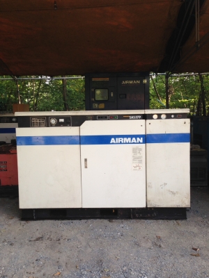 ปั๊มลมAIRMAN SAS37 มีdryer พร้อมใช้งาน