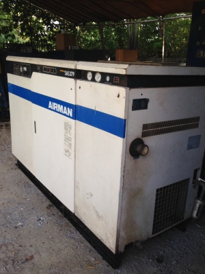 ปั๊มลมAIRMAN SAS37 มีdryer พร้อมใช้งาน