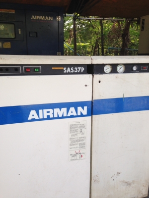 ปั๊มลมAIRMAN SAS37 มีdryer พร้อมใช้งาน