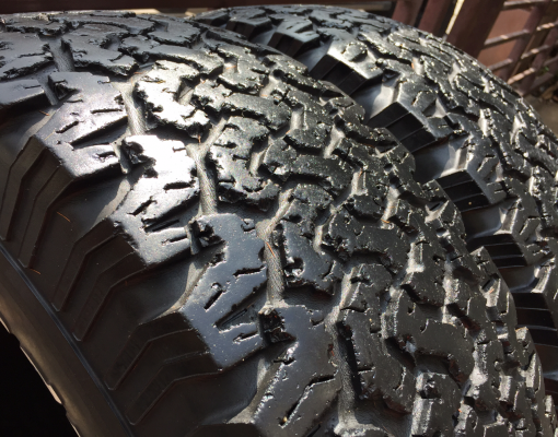 ยางคู่ All BF Goodrich 31 10.5 R15 พร้อมใช้งาน ราคาไม่แพง