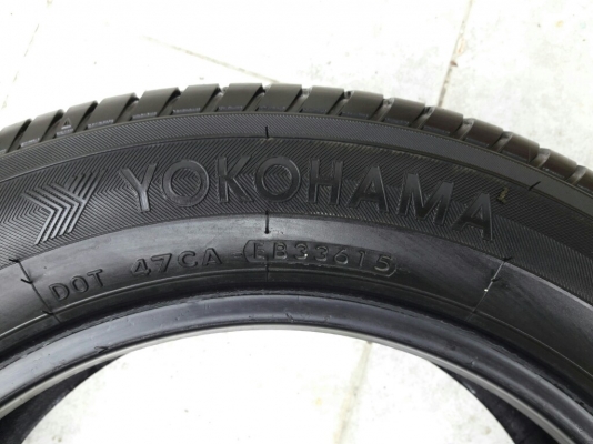ยางYOKOHAMA 185 60R15 สัปดาที่36ปี2015ลงพื้นปลายปี2015 สภาพสวยมากๆ ดอกเยอะมากๆไม่มีปะคุ้มจริงใช้กันยาวๆ