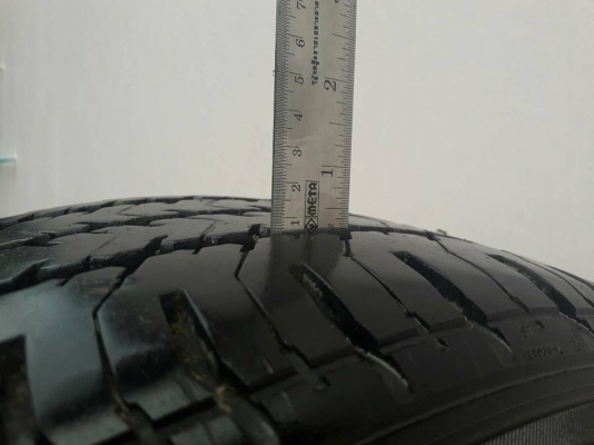 !! ล้อกระบะบรรทุก ทั้งชุด 4 ล้อ ใส่รถกระบะ 5 รู ล้อหน้า 195 R 14 ล้อหลัง 215 R14