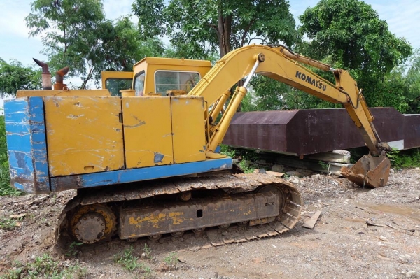 ขาย แบคโฮ pc100 รุ่น2 และ โป๊ะขุดลอก สำหรับรุ่น 60 ขาย แบคโฮ pc100 รุ่น2 และ โป๊ะขุดลอก สำหรับรุ่น 60