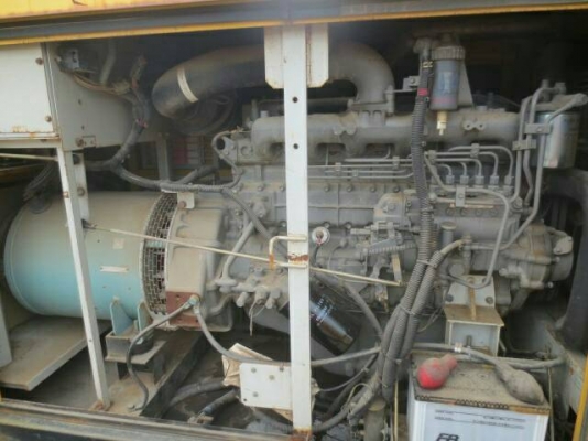 เครื่องปั่นไฟ Komatsu EG60BS 50/60kva. เครื่องยนต์ Isuzu นำเข้าจากญี่ปุ่น by OEK