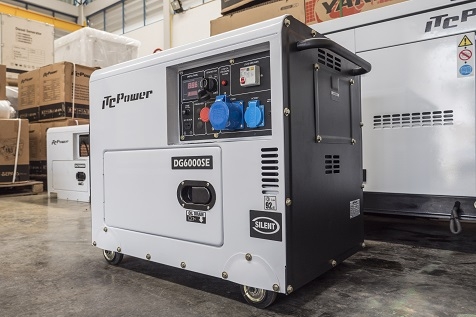 เครื่องปั่นไฟ ขนาด 5.5 KW 230V 1 เฟส รับประกัน1ปี มีสินค้าพร้อมส่ง